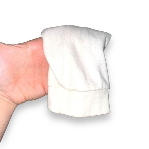 L.L. Bean White Made in USA Mockneck Sweater XL - Picture 4 of 7